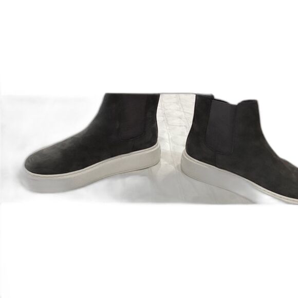 J Slides Boot Shoes Women's Size 6.5 Color Gray Comfort Stretch Ankle - Picture 6 of 7